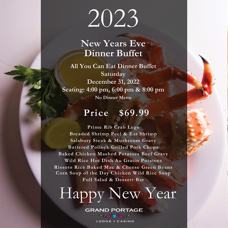 New Years Eve Dining Specials 