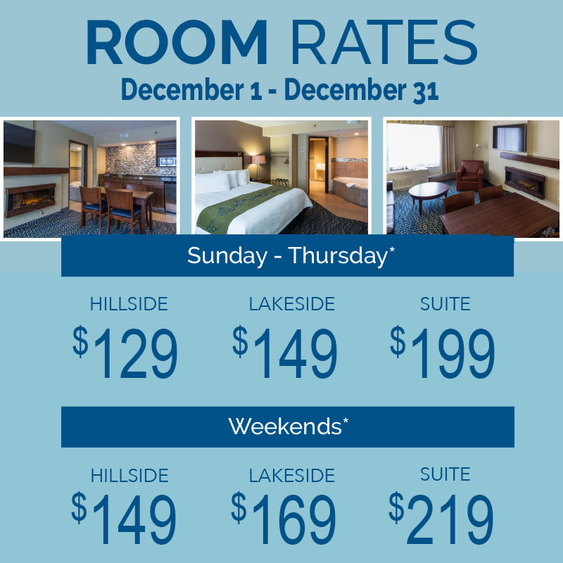 Special Hotel Room Rates December