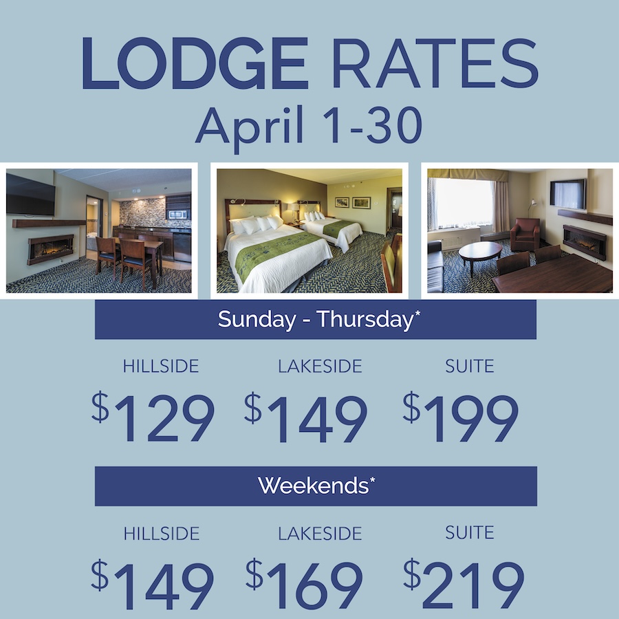 Special Room Rates April 