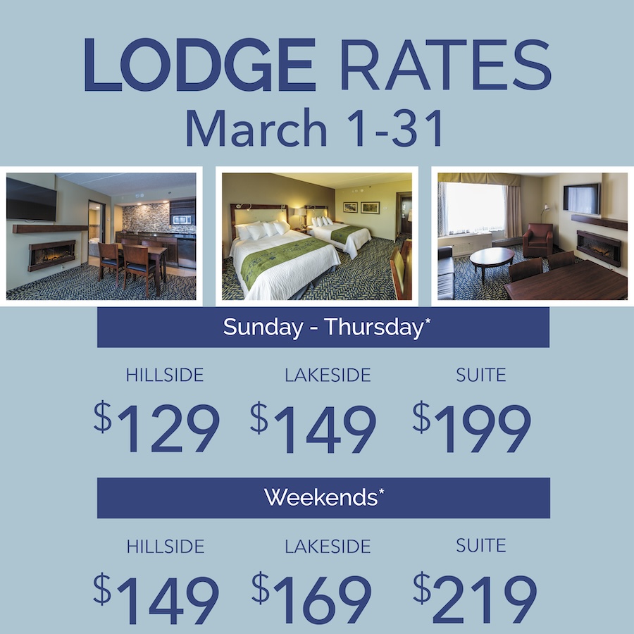 Special Room Rates March